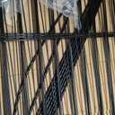 25 Panels No Dig Decorative Garden Fence, 32in(H) X 50ft(L) Tall Dog Fence Outdoor for Yard, Rustproof Metal Wire Garden Fencing Animal Barrier with Ground Stakes, Temporary Fencing for Patio Outdoor