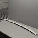 Top Windshield Molding, White, Front Upper Outside, Compatible with Toyota FJ Cruiser 2007-2014 | Replace# 75503-35061-A0 755033501 Windshield Reveal Moulding Trim, Outer Pillar Panel, w/ Side Clips