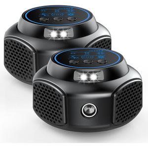 2 Pack Ultrasonic Pest Repellent Plug in, Indoor Pest Rodent Control for Mouse Mice Rat Squirrel Bat Roach Spider Ant Bug, Electronic Repelling Device Mouse Traps