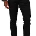 Amazon Essentials Mens Skinny-Fit Stretch Jean - Discontinued Colors (Black) 42Wx34L