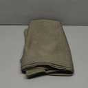 ZeeMart Basic Linen Textured Table Cloth, 52 x 52 Inch Olive, Farmhouse Style Green Square Tablecloth, Wrinkle Resistant Washable Heavy Weight TableCloths