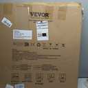 VEVOR 29.5-46" Extra Wide Baby Gate for Stairs, Auto Close Dog Gate for The House, Easy Install Pressure Mounted Pet Gates for Doorways, Easy Walk Thru Wide Safety Gate for Dog, White