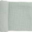 Little Unicorn Muslin Swaddle Blanket for Newborns & Infants | Soft & Breathable Fabric | Baby Blanket for Swaddling, Nursing, Shower Gifts (White Sage) (1-Pack)