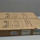 16x24 Picture Frame Set of 5, Black Poster Frame, Display Pictures 12 x 18 with Mat or 16x 24 Without Mat for Horizontal or Vertical Wall Mounting, Wall Gallery Frame for Artwork