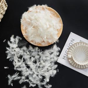 ROSE FEATHER Bulk Goose Down Feather Stuffing & Fill – Hypoallergenic Pillow Filling, Repair, Restuff, Fluff for Couch Cushions, Comforters, Jackets10/ 90-2Lb DIY