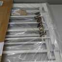 BABELIO Safety Gate Door Fits for Stairs, Narrow and Wide Doorways with Auto Close, Easy Install, No Drilling, Pressure Mounted for Baby, Child, Pets, Dog/Puppy, 26''-40'', White