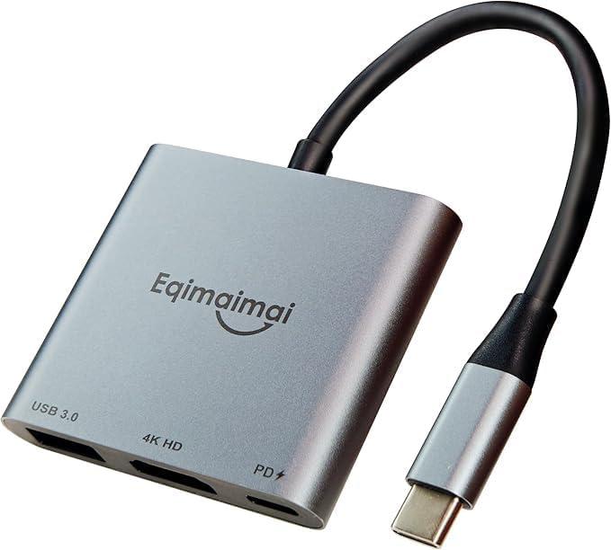 Switch 2 Portable Dock Compatible for Nintendo Switch 2 Docking Station with HDMI 2.1, 100w PD Port,USB-A Converter, Compatible with Mac,MacBook,Laptops(Request a firmware Update for NS2 V21