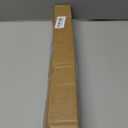 White Curtain Rods for Windows 28 to 48 Inch, 5/8" Diameter Heavy Duty Metal Splicing Adjustable Small Curtain Rod With Bracket(2.3-4 Feet)