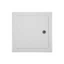 Repa Market 8 x 8 Inch Access Panel for Drywall/White Galvanized Steel Wall Hole Cover/Lockable Access Door with Key/Heavy-Duty Service Hatch for Plumbing, Electrical, HVAC Access Door