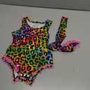 UNICOMIDEA 0-3 Months Baby Floral Romper Infant Playsuits Headband Jumpsuit Toddlers Outfits, 70