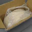 YOUBET 50 Pack Ivory Scalloped Plastic Plates 10.25 Inch Ivory Disposable Plates with Gold Rim - High End Elegant Vintage Dinner Plate for Birthday Parties & Wedding