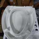 KOHLER 25875-0 Hyten 3" Height, Elevated Soft Close Elongated Toilet Seat, Contoured Seat with Grip-Tight Bumpers, Quick-Attach Hardware, No Slam Toilet Seat, White