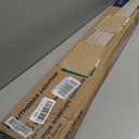 Lithonia Lighting 4 Foot LED Light Fixture, Low-Profile LED Wraparound Flush Mount Ceiling Light, 4000K Cool White, 120V, 48-Inch (FMLWL 48 840)