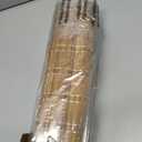 LazBlinds No Tools No Drill Cordless Bamboo Roman Shades, Light Filtering Window Treatment, Roll Up Bamboo Blinds for Windows 27'' W x 64'' H, Brown