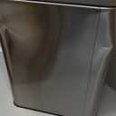 iTouchless 50 Liter / 13 Gallon Wings-Open Lid Sensor Kitchen TrashCan with Odor Filter Dog-Proof Slim Automatic Stainless Steel Garbage Recycling Bin for Home, Office, Bedroom, Business or Garage