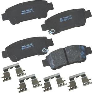 Bendix Premium SBC995 Ceramic Rear Brake Pads for Toyota Sienna 2010-2004