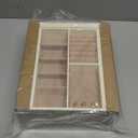 Jewelry Box Organizer for Women: 360 Rotating Vertical Storage Case, Ivory Leather with Pink Velvet, Ring Necklace Bracelet Holder, Gift Decor, 10 x 8.7 x 3.9 in (White)