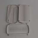2 Pack Multi-Purpose Pull-Out Storage Organizers, Under Sink & Cabinet Storage, 12.8 Inch, White
