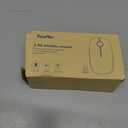 VssoPlor Wireless Mouse, 2.4G Slim Portable Computer Laptop Mouse with Nano Receiver Quiet Silent Optical Mice for Notebook, PC, Laptop, Computer-Pure Pink