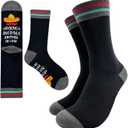 Brother in Law Novelty Funny Breathable Printed Cotton Socks, Unisex Cozy Knitted Crew Socks, Gifts For Son Uncle Brother Grandson Nephew, Brother Of The Bride, Brother in Law Wedding