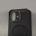 ESR for iPhone 16 Pro Max Case with Stash Stand, Camera Control, 23FT Military-Grade Shock-Absorbing Drop Protection, Compatible with MagSafe Accessories, Magnetic Cyber Series, Grey