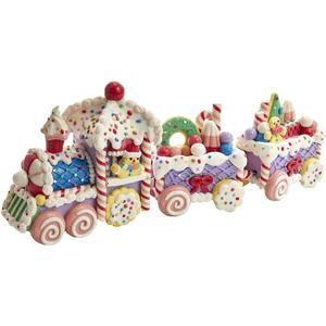 Kurt Adler 14.4-Inch Claydough Train Set