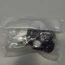 Antrader Roof Rack Bolts,4 Sets M6 T Track Bolts Eye Bolts with Nuts Heavy Duty Eye Bolt Stainless Steel T Bolt Eye Nut Tie Down Ring for Holding Bungee Cord Rope Hooks,Black