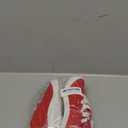 Mesh Slip On Shoes Women Comfort Knit Slip On Loafer Casual Fashion Sneaker Lightweight and Breathable Walking Flats (5, Red)