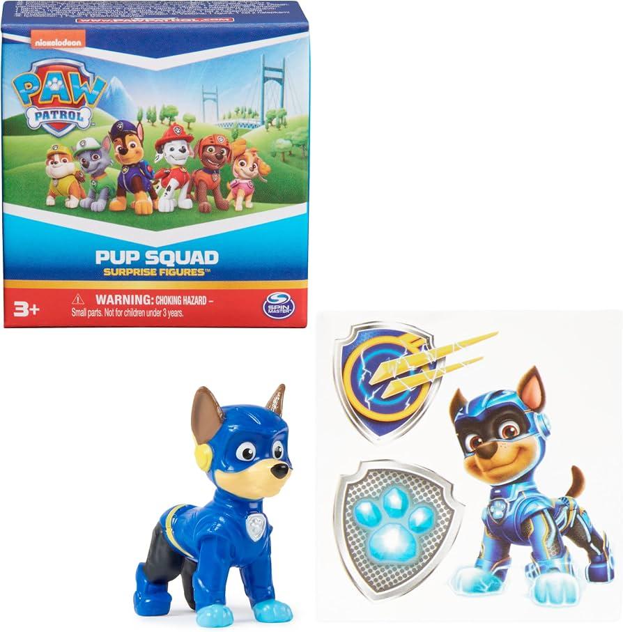 17 x
PAW PATROL, Pup Squad Mini Figures, Collectable Characters in Surprise Packaging, Toy Suitable for Ages 3 and Up