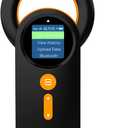 Symcode Animal Microchip Scanner with 1.44IN TFT Display, Bluetooth Wireless Pet Chip Scanner RFID Reader ISO11784/85/FDX-B/EMID 240 Records Data Storage Upload to PC (New for 2024)