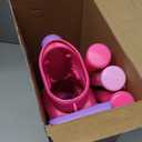 Liberry Toddler Golf Set for 1 2 3 4 Years Old, Upgraded Kids Golf Cart with Unique Shoulder Strap Design, Indoor and Outdoor Golf Toys for Boys Girls (Pink)