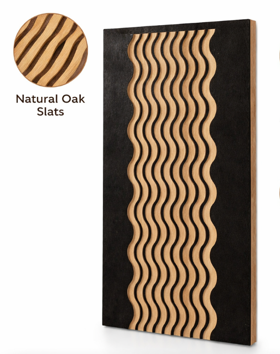 Decorative Acoustic Wood Wall Panel / Sound Absorbing Wall Panel”