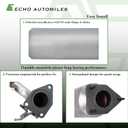 Catalytic Converter Compatible with Honda Accord 2003 2004 2005 2006 2007 2.4L L4 (2 Pcs) Catalytic Convertor W/Gasket EPA Compliant 43069 642189