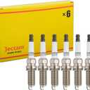 Automotive Replacement Spark Plugs 6 PCS 12290-5A2-A01 DILKAR7G11GS Iridium Spark Plugs Compatible with 2013-2015 ILX 1.8L L4, 2012-2015 Civic 1.8L L4, 2016-2020 HR-V 1.8L L4