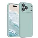 FireNova Magnetic for iPhone 17 Pro Case, Compatible with MagSafe, [Integrated Silicone Camera Control Button] [Camera Protection] Anti-Scratch Microfiber Lining Phone Case, 6.3", Mint Green