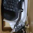 Medline Comfortable Folding Wheelchair with Swing-Back, Desk-Length Arms and Elevating Footrests, 16W x 16D Seat