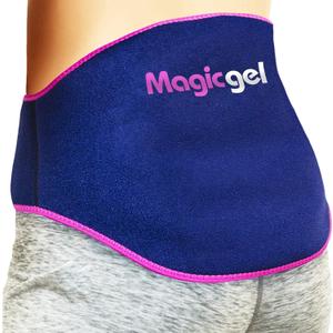 Magic Gel Ice Pack for Back Pain Relief | 1 Pack Reusable Lower Back Wrap for Hot or Cold Therapy | Relief for Lower Lumbar, Sciatic Nerve, Herniated or Degenerative Disc, Coccyx, Tailbone Pain