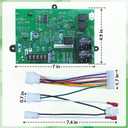 Upgrade ICM282A Furnace Control Board Module Compatible with Carrier HK42FZ013, HK42FZ004, HK42FZ007, HK42FZ008, HK42FZ009, HK42FZ011, HK42FZ016, HK42FZ034, 325878-751 Series Control Board
