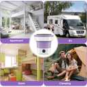 Portable Washing Machine 16L Mini Laundry Washer 3 Modes with Spin Basket Laundry Machine Cleaning Depth Underwear,Baby Clothes Small Shirt for Apartments Dormitories Hotels and Camping