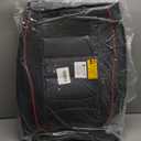 LUCKYMAN CLUB 2 Front Chevy Colorado Seat Covers fit for 2023 2024 2025 2026 Crew Cab Z71 LT ZR2 Work Truck with Faux Leather (Black 2 pcs)