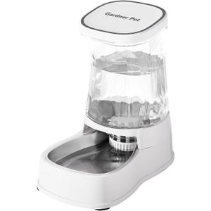 Automatic Dog Water Dispenser, Stainless Steel Bowls Feeder, 100% BPA-Free