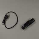 KunHe Keychain LED Flashlight Rechargeable Flashlight Pocket Portable Small Mini Flashlight 300 Lumens for EDC Emergency Camping Dog Walking Unlocking Door and Wallet Valentine's Day Gift