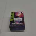 M. ROSENFELD Purple Mini Hookah Pump Hookah Starter with Rechargeable Battery - Electric Hookah Starter Vacuum Kit with Led Light - Mini Portable Charcoal Starter - Shisha Hookah Vacuum Starter Helper (Purple Hookah Pump)