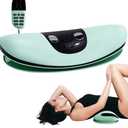 Lumbar Traction Device, Multifunctional Lower Back Traction Massager with 3-Level Vibration, Adjustable Heated Back Stretcher Relaxer with 26° Dynamic Airbag Traction Lifting, for Neck, Lumbar
