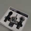 Labstandard Wireless Lavalier Lapel Microphone for iPhone, iPad, mini Video Recording Mic for Interview Video Podcast Vlog YouTube & Livestream, Noise Reduction, Plug & Play (3-in-1 Port)