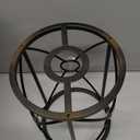 WELTRANS Plug in Industrial 2 Pack Farmhouse Pendant Light, Mini Cage Pendant Lighting in Black Finish with Crystal, Adjustable Length Hanging Light Fixture for Hallway, Bedroom, Living Room, Kitchen