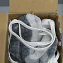 RENPHO Electric Heating Pad for Back, Electric Heat pad for Neck and Shoulders, FSA Eligible & HSA Store, 24"x33" Gray White