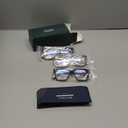 Oversized Reading Glasses Women Oprah Style Blue Light Blocking Computer Readers Designer Ladies Large Frame Square (Black & Tortoise With Green & White Tortoise)