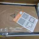 Board2by Cork Board Bulletin Board 24“ x 18”, Black Wood Framed Corkboard, Office Board for Wall Cork, Large Wall Mounted Notice Pin Board with 16 Push Pins for School, Home & Office