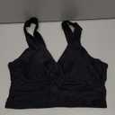 LookbookStore Tankini Tops for Women Cut Out Long Bikini Top Twist Knot Padded Adjustable Swimsuit Tops Only Resort Wear (Medium, Black)